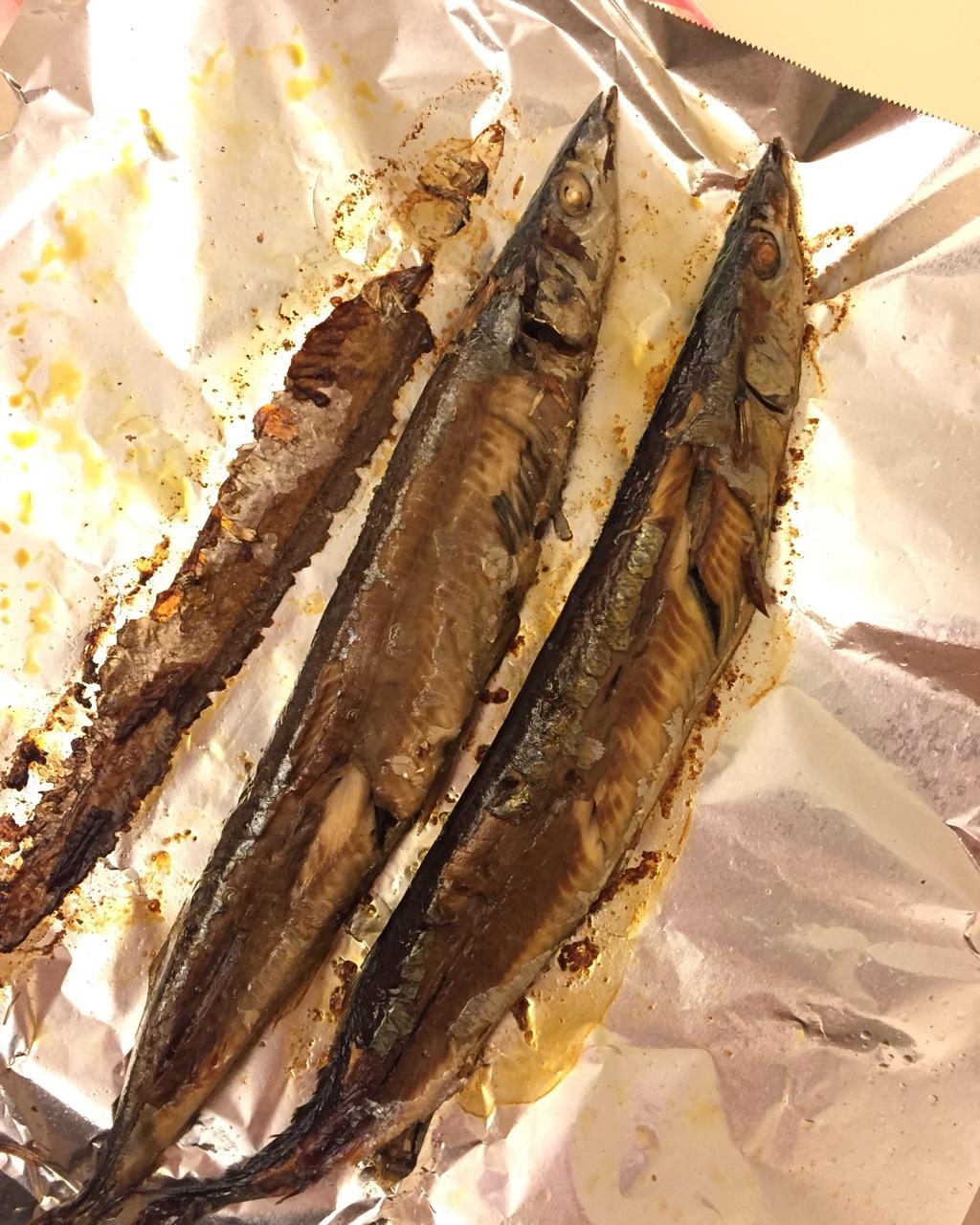 日本人教你做正宗料理之烤秋刀鱼