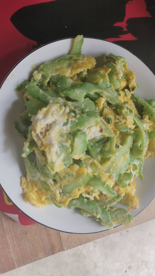 苦瓜炒蛋（清火菜）
