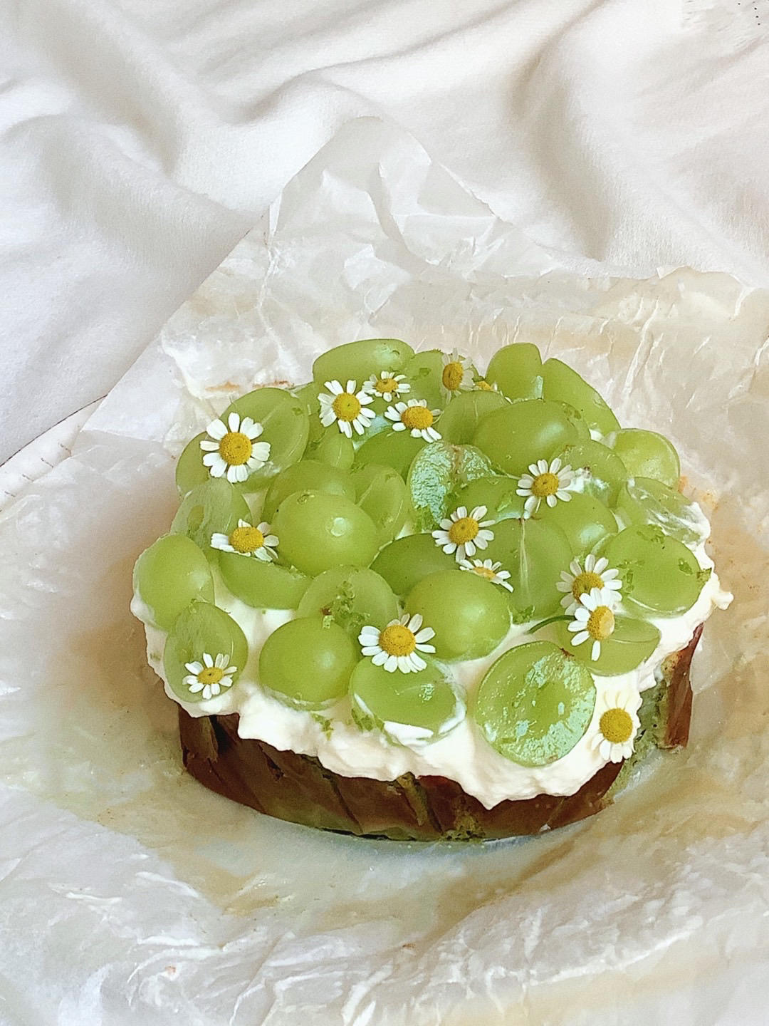 流心抹茶巴斯克芝士蛋糕