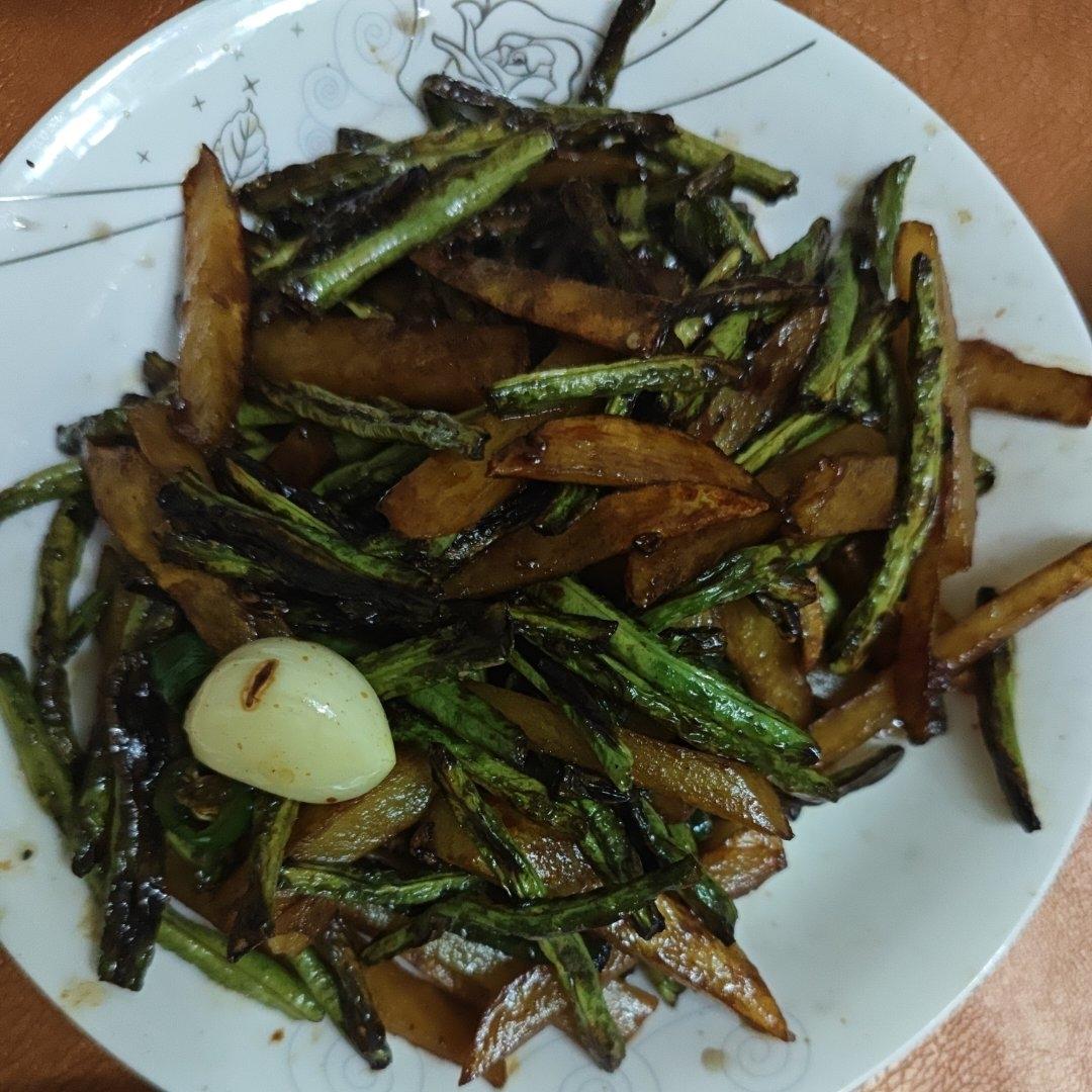 土豆烧豆角