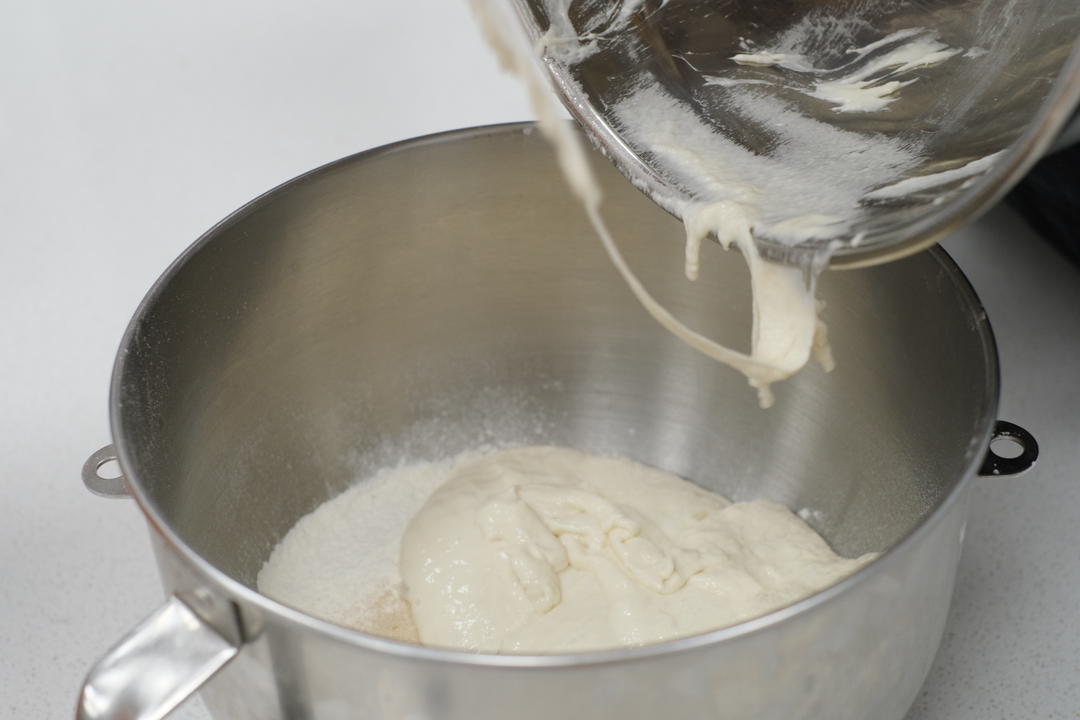 纯奶手撕吐司的做法 步骤1