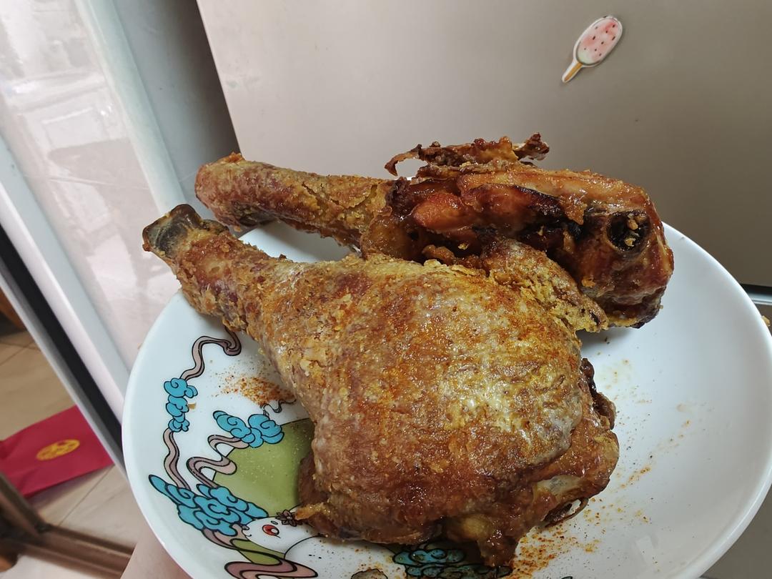 椒盐脆皮小鸡腿