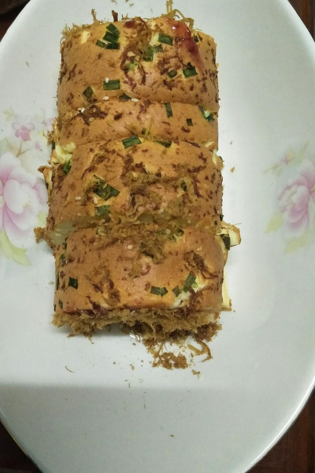 怎么卷都不裂的肉松蛋糕卷