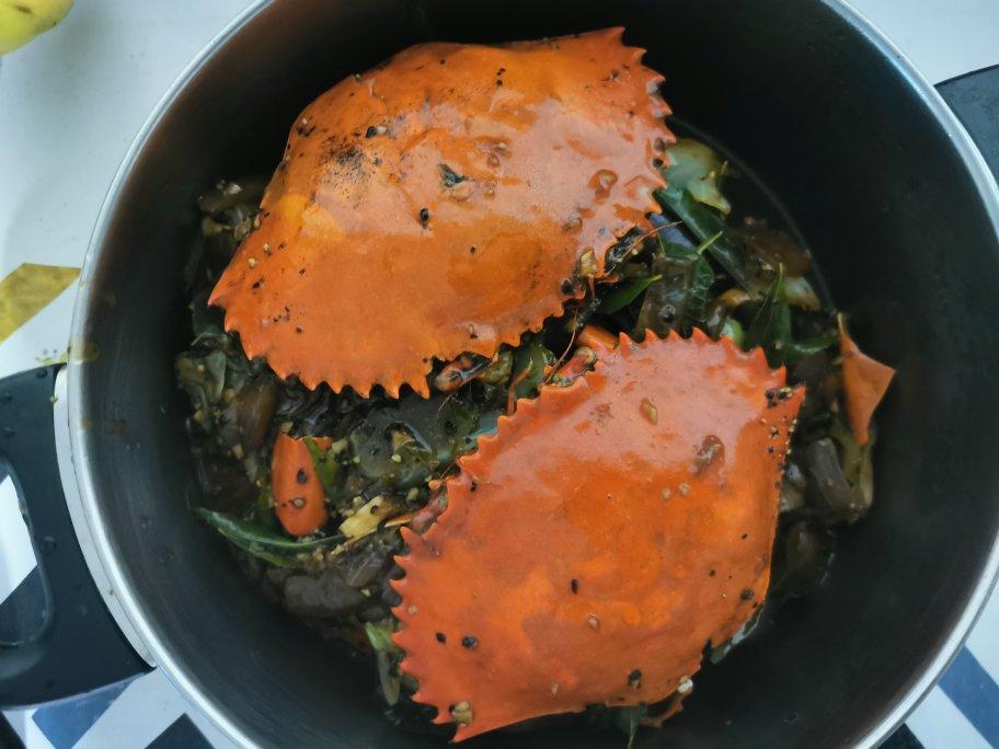 新加坡黑胡椒螃蟹（家常版，免炸）