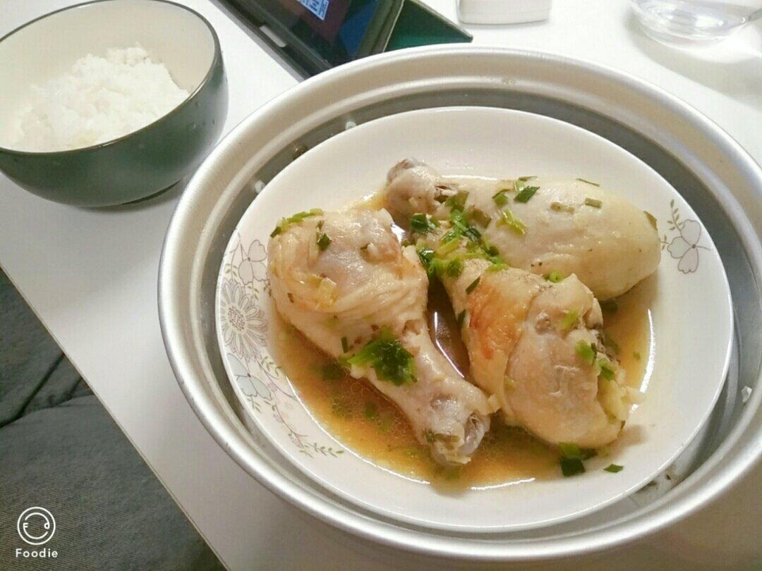 芒果芦荟o做的92一学就会鲜香诱人的葱油鸡腿