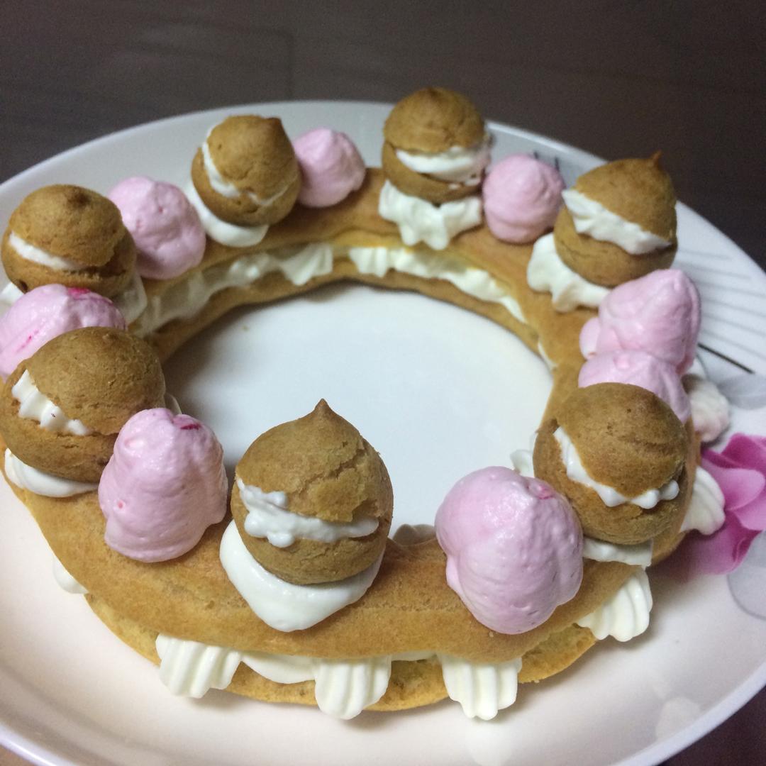 高颜值的花环泡芙
