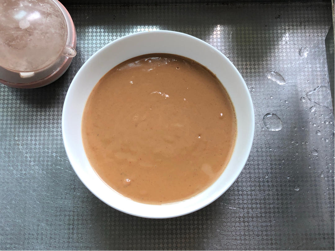 又是一个艳阳天2222做的火锅/涮羊肉蘸料(芝麻酱)