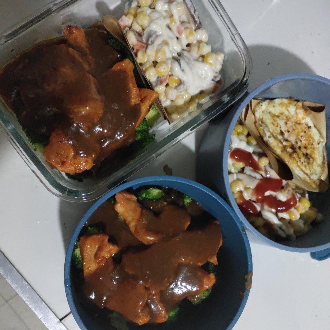 奥尔良煎鸡胸肉（减脂餐）