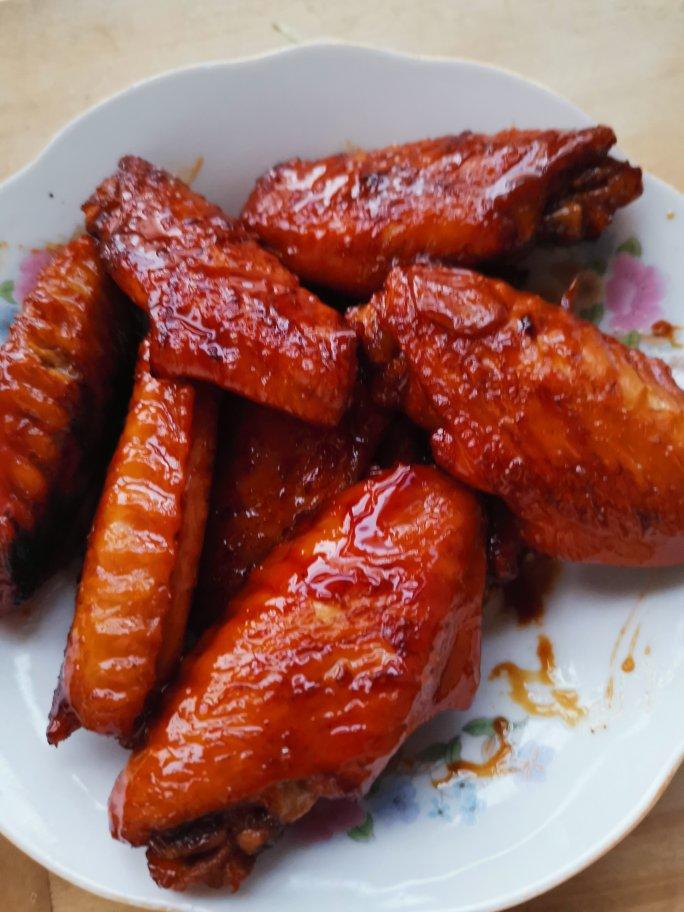 冰枫蓝心做的红烧鸡翅酱鸡翅
