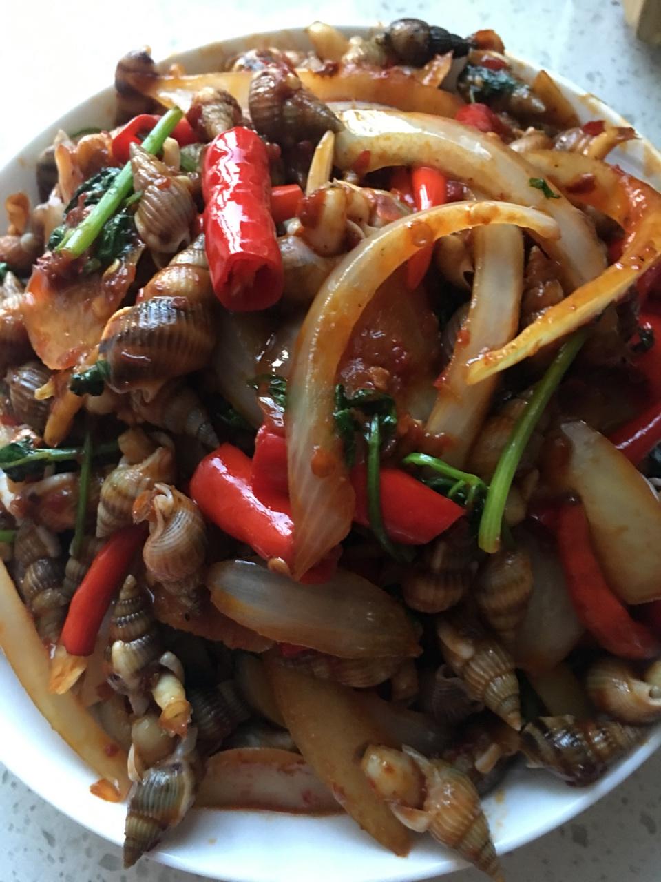汝菓_wujb做的辣炒海丁