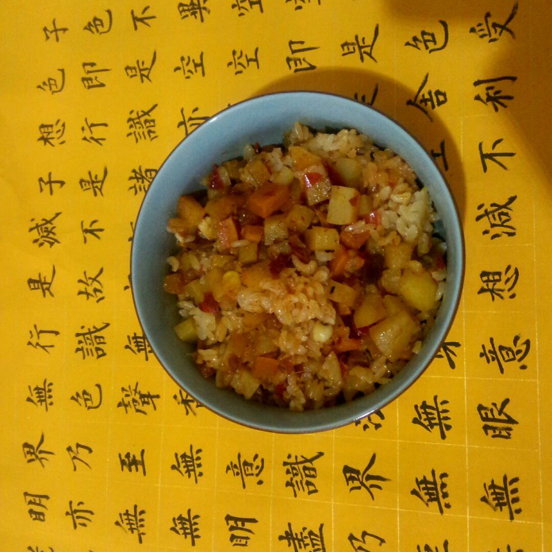 土豆焖饭（电饭锅版）