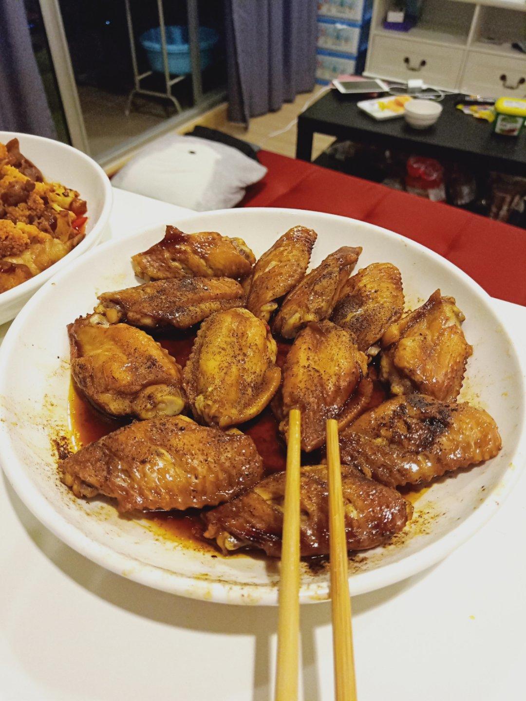 香烤鸡翅（微波炉版）