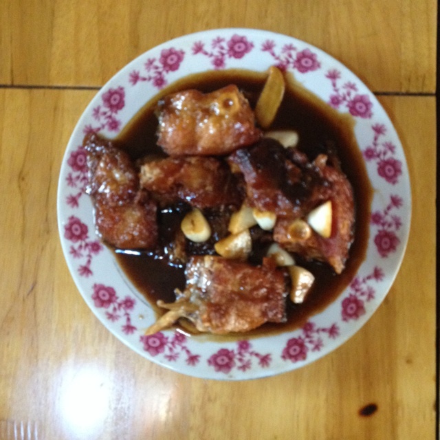 红烧鱼块