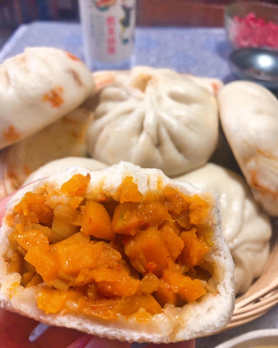 家常美味南瓜馅包子