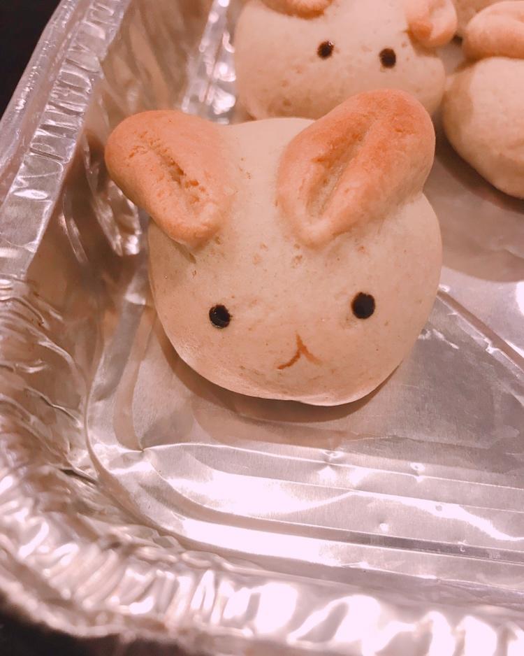 萌萌月兔烧果子，松软香甜，最佳春节手工点心