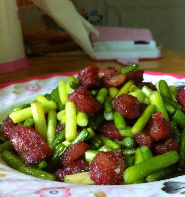 蒜薹炒腊肉