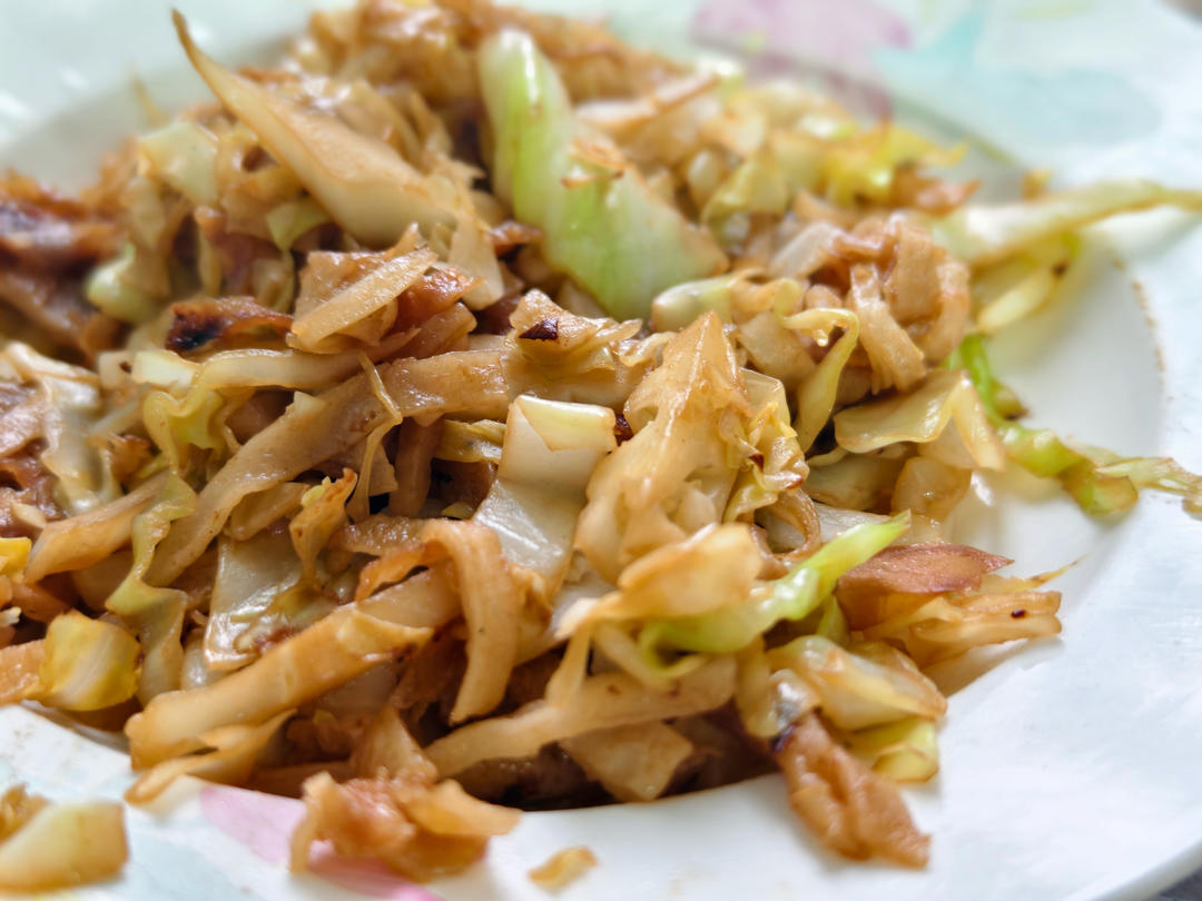 老北京素炒饼(肉炒饼)