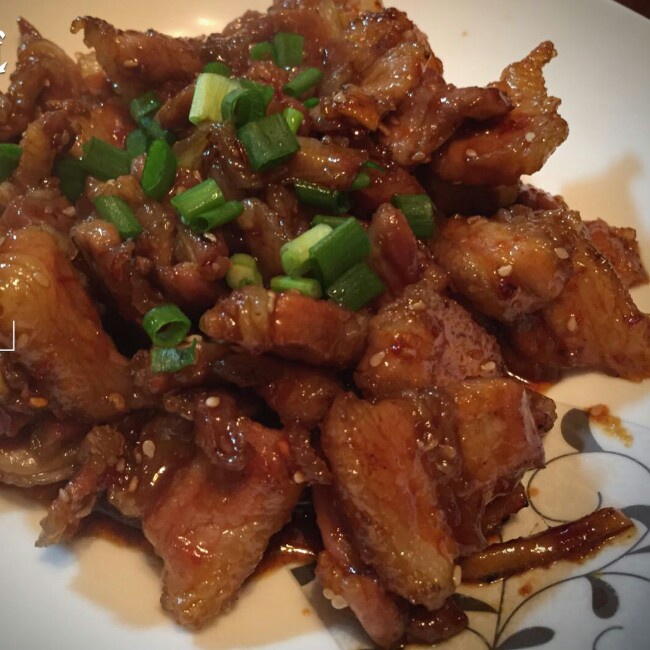 韩式烤五花肉