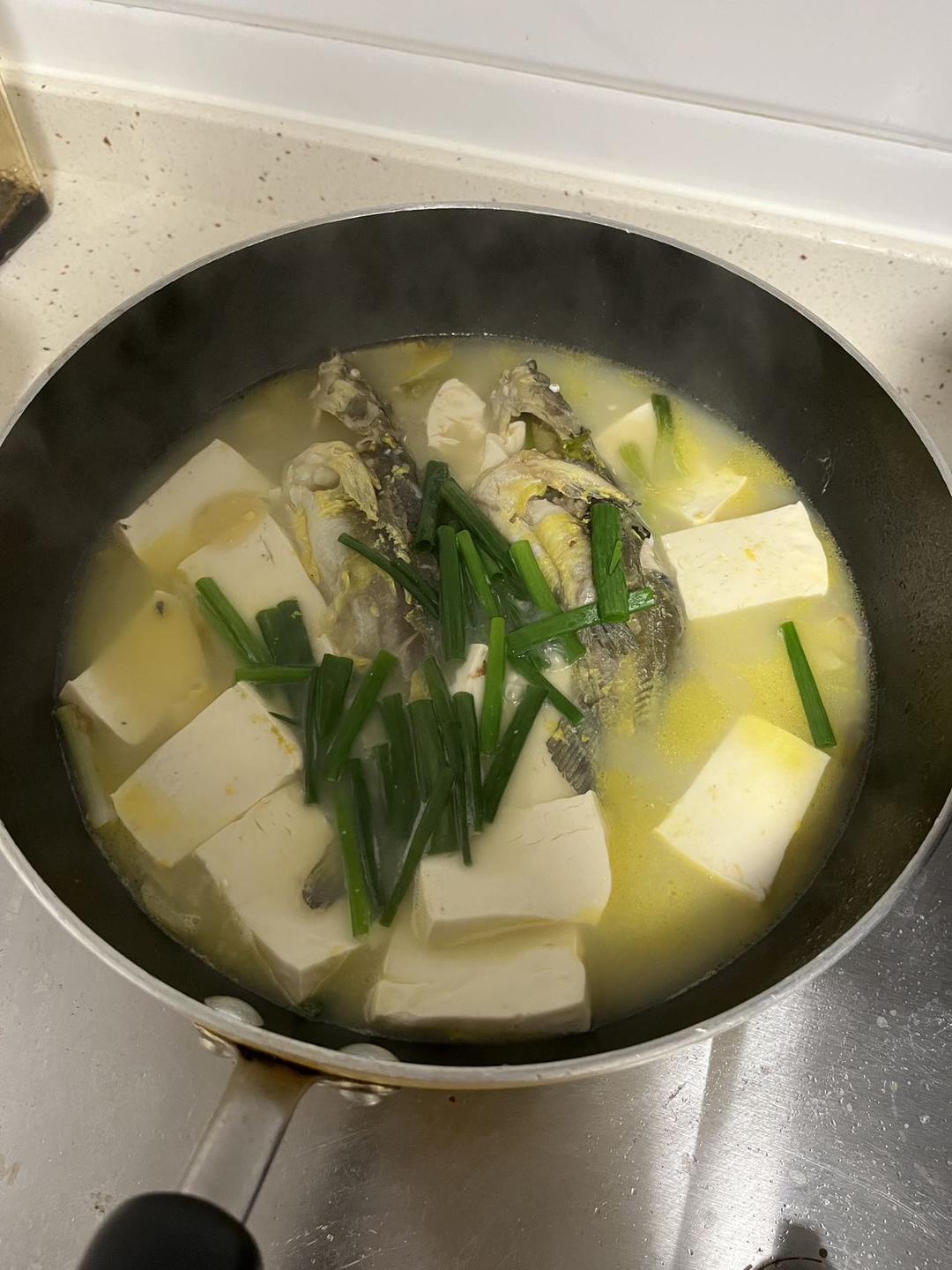 黄骨鱼炖豆腐——简单美味