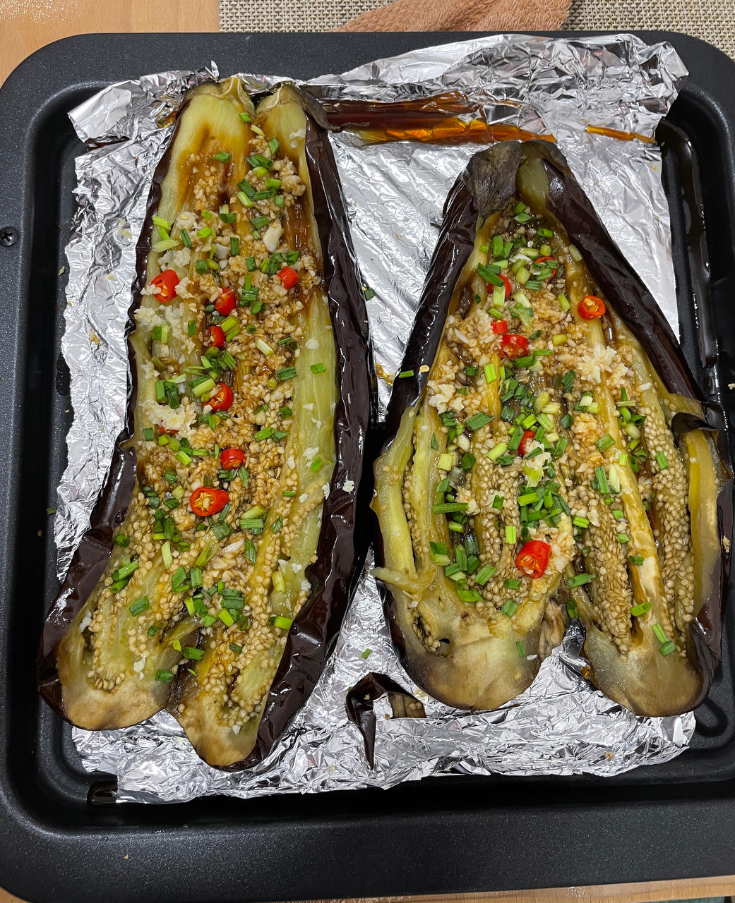 烤茄子（烤箱版）