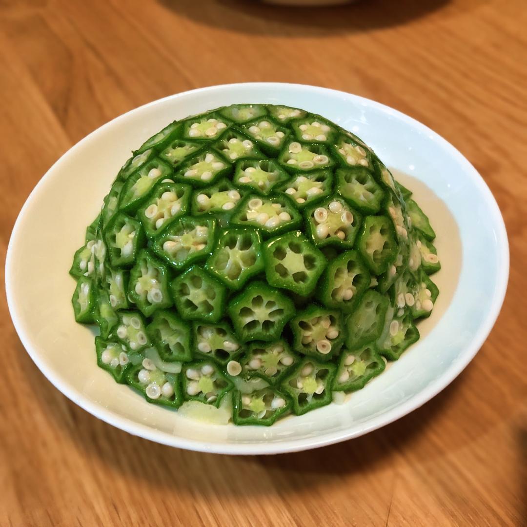 美的秋葵土豆泥