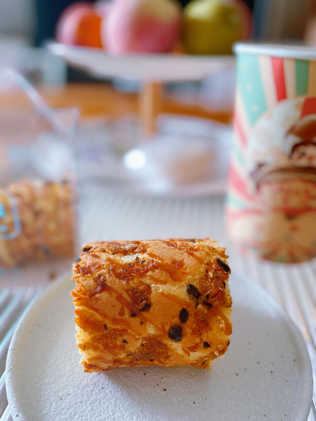 帕马森芝士肉松卷