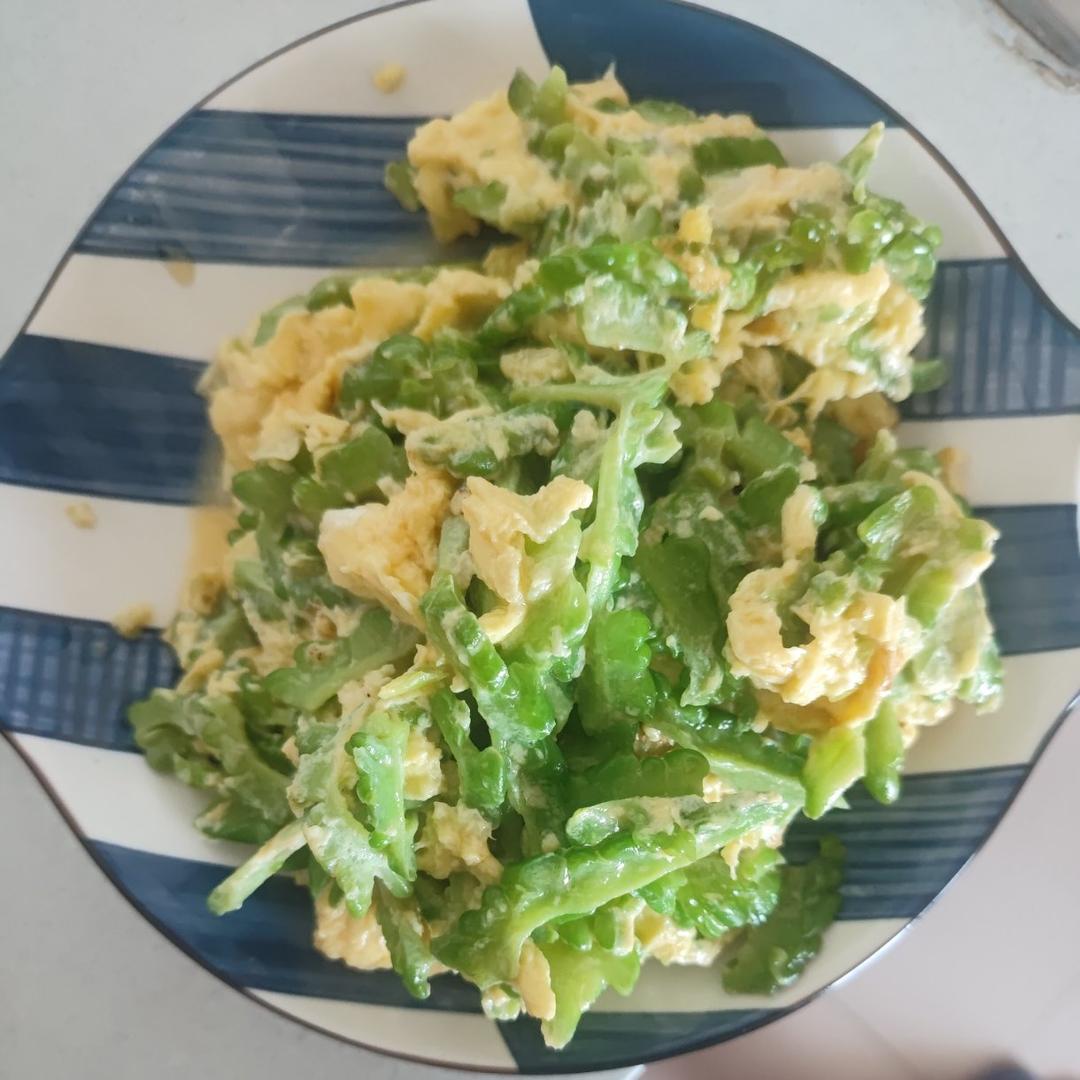 苦瓜炒蛋（清火菜）