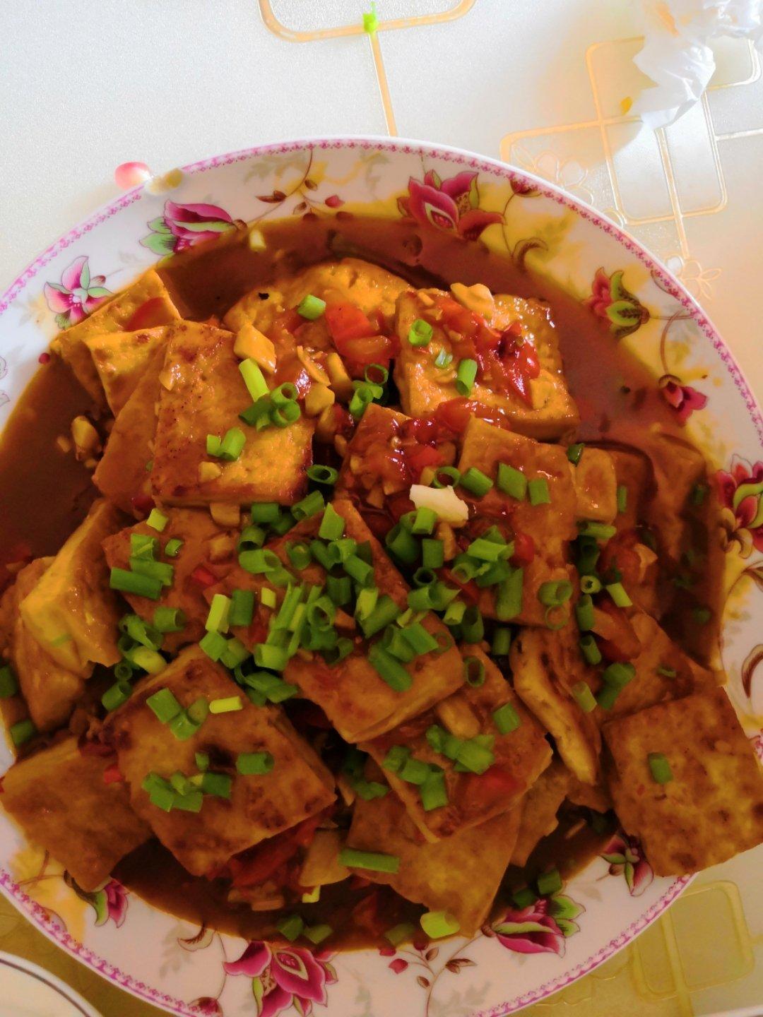 焖豆腐