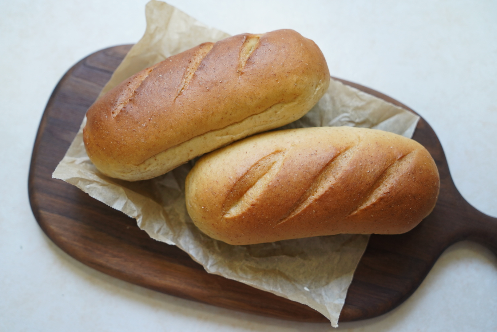 赛百味面包胚--全麦面包 100%全麦 山寨版的做法