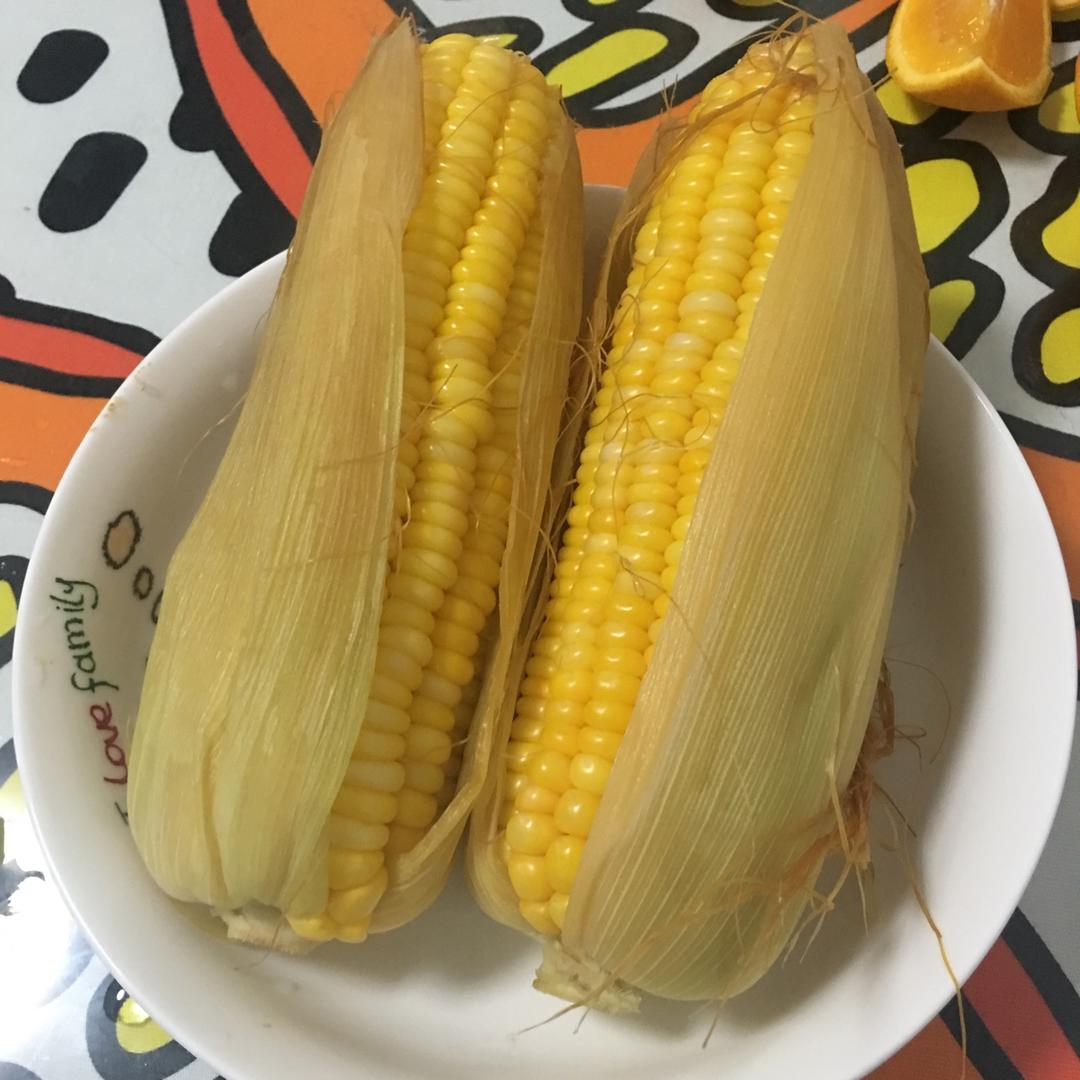 正确煮玉米的方法