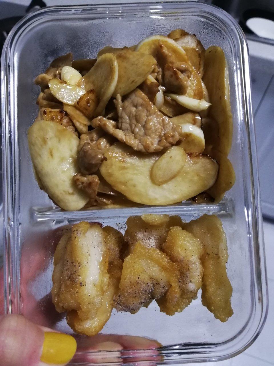 茭白炒肉