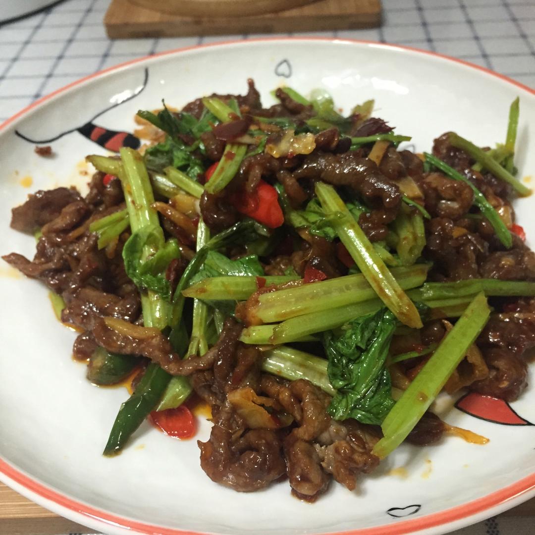 小炒牛肉