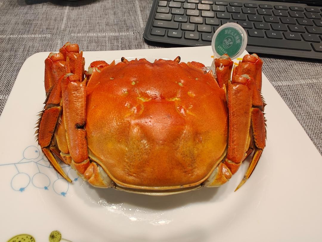 清蒸大闸蟹
