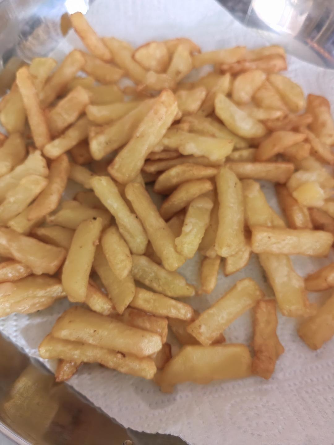 最简单炸脆薯条
