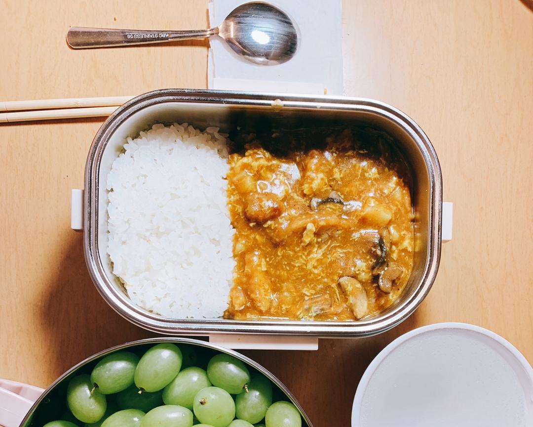 快手宿舍咖喱饭