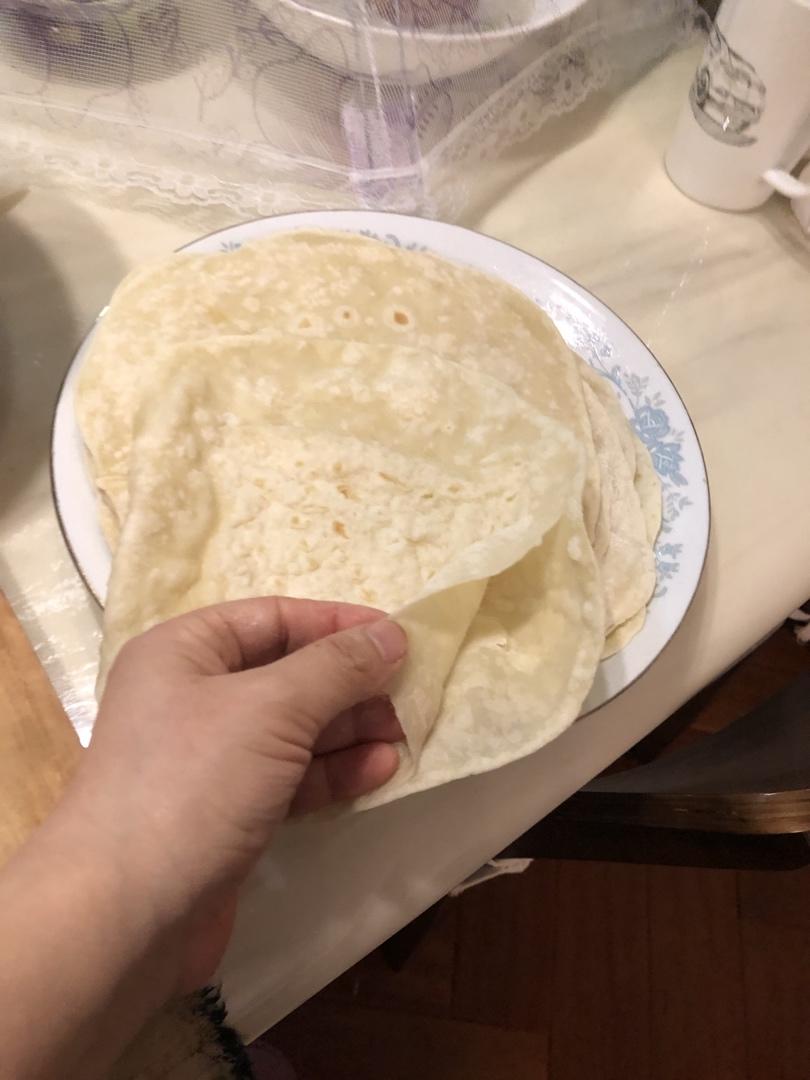 烫面春饼(不粘锅版)