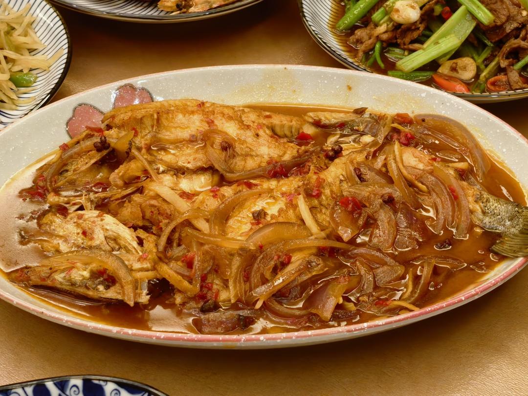 超快手超下饭的干烧鲈鱼 学不会你打我