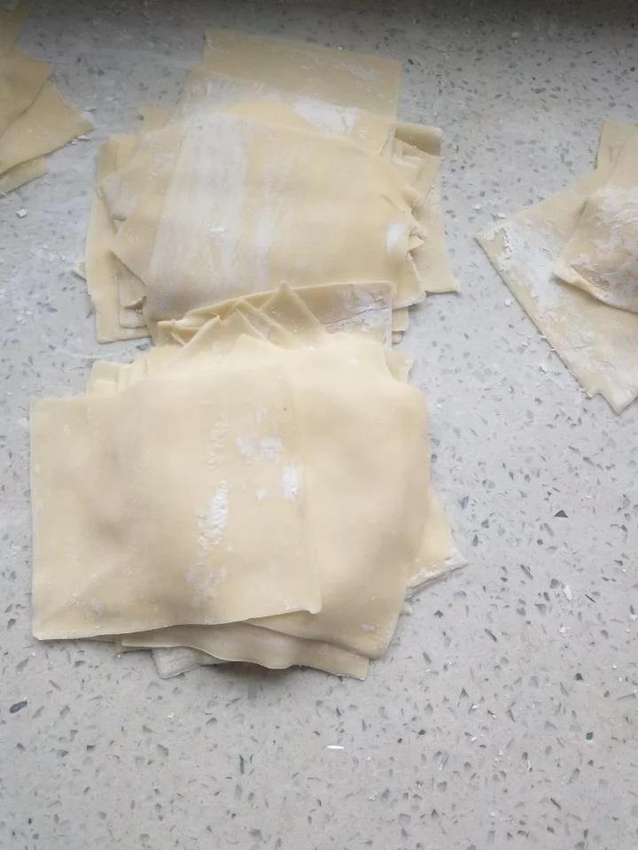 家庭自制手擀馄饨皮、云吞皮『超详细零失败』