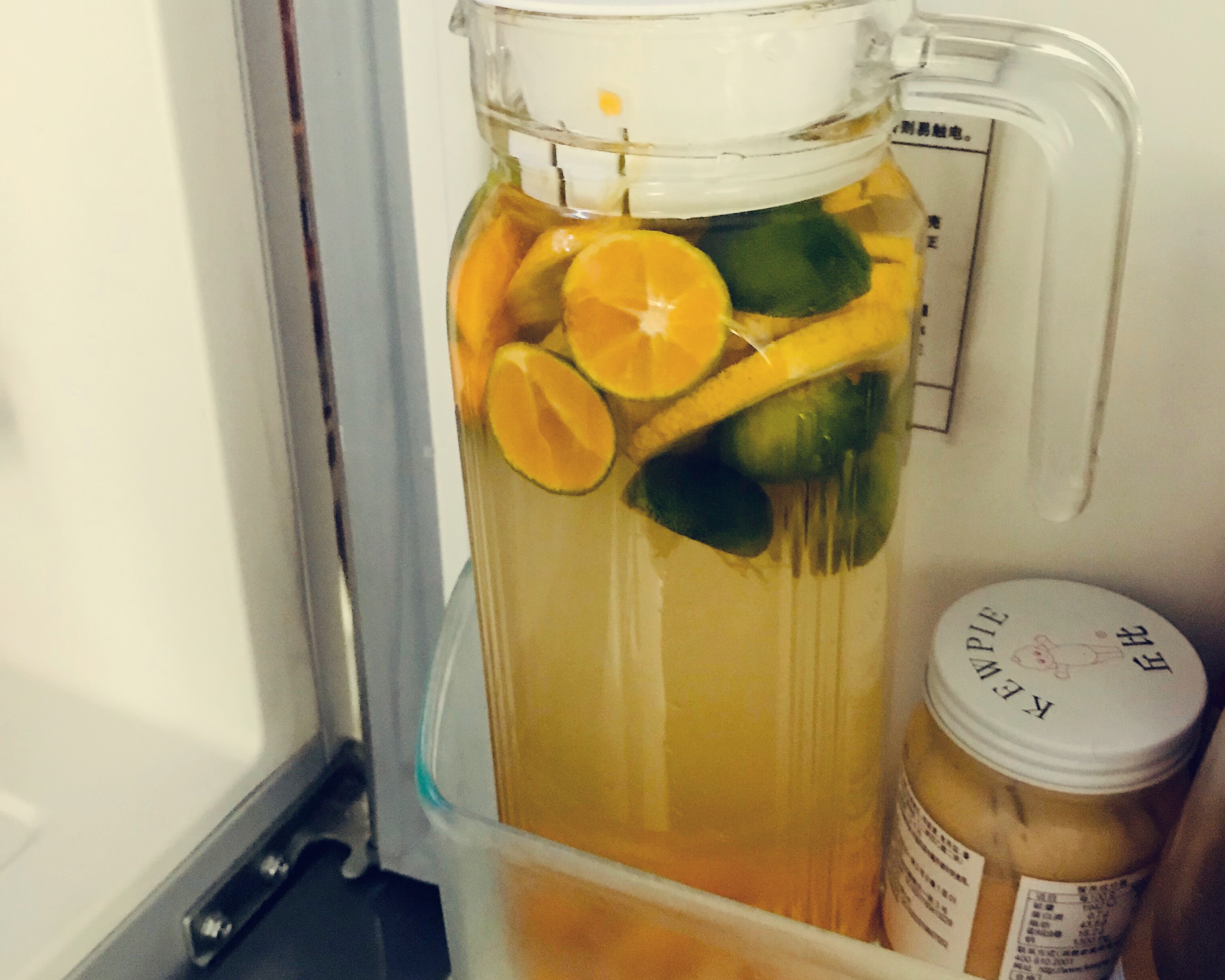 夏日满满维C-青桔柠檬芒果冰饮的做法