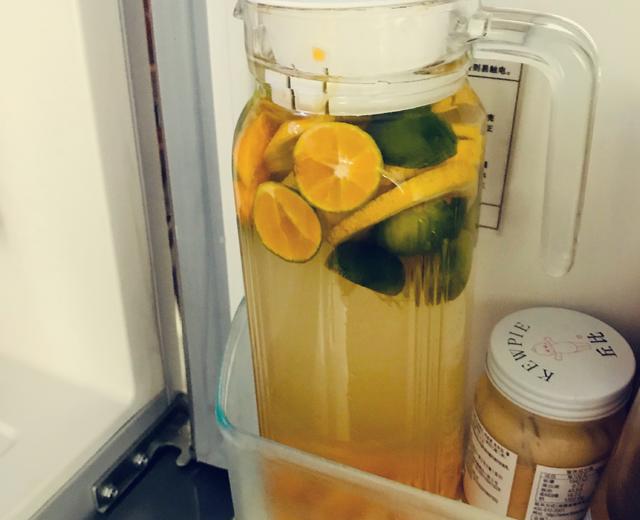 夏日满满维C-青桔柠檬芒果冰饮的做法