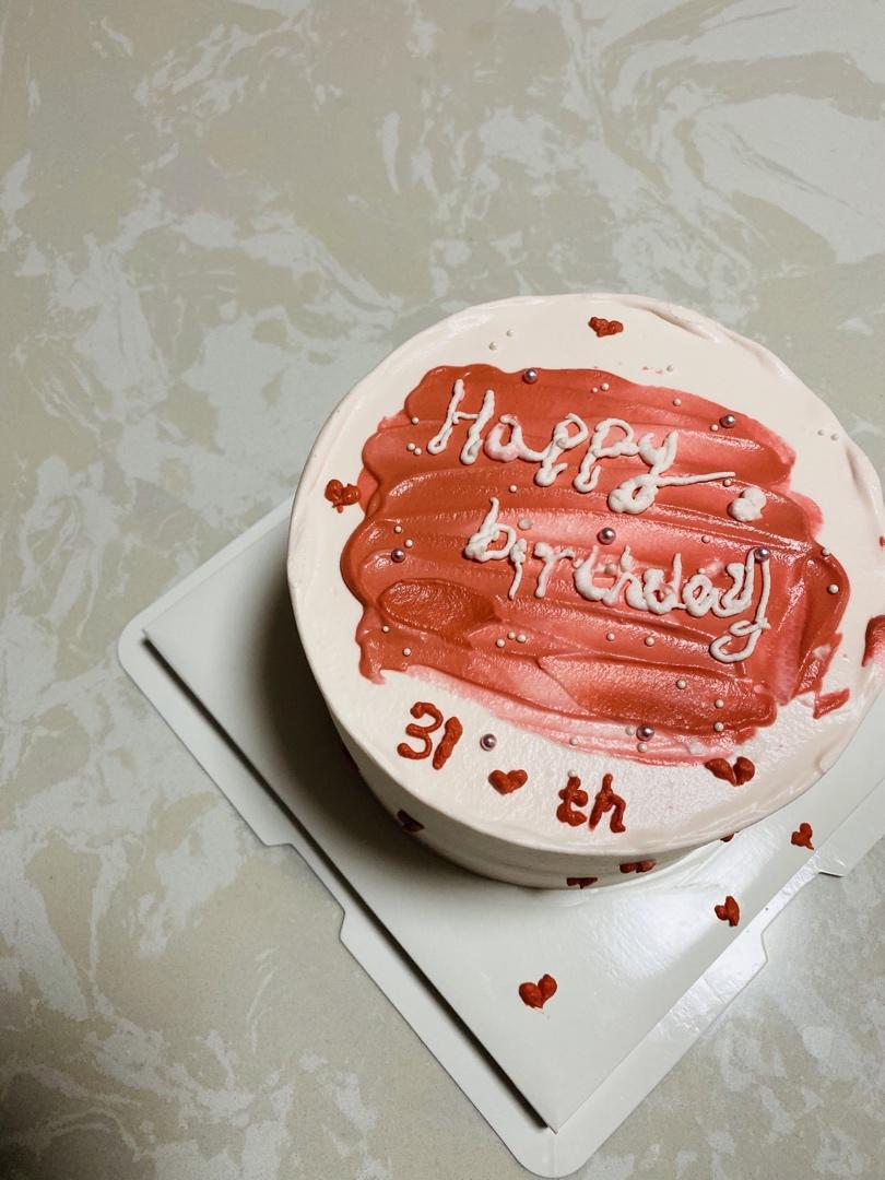 ins风蛋糕鲜花蛋糕