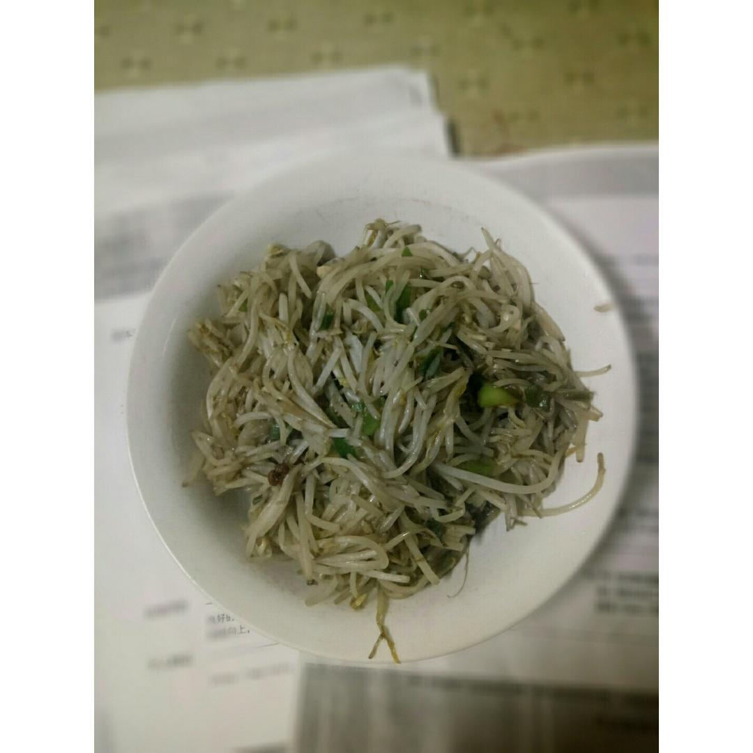 爆炒绿豆芽