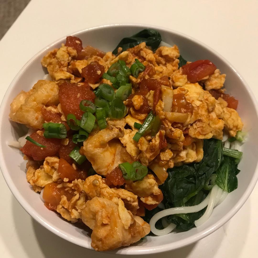 西红柿鸡蛋打卤面