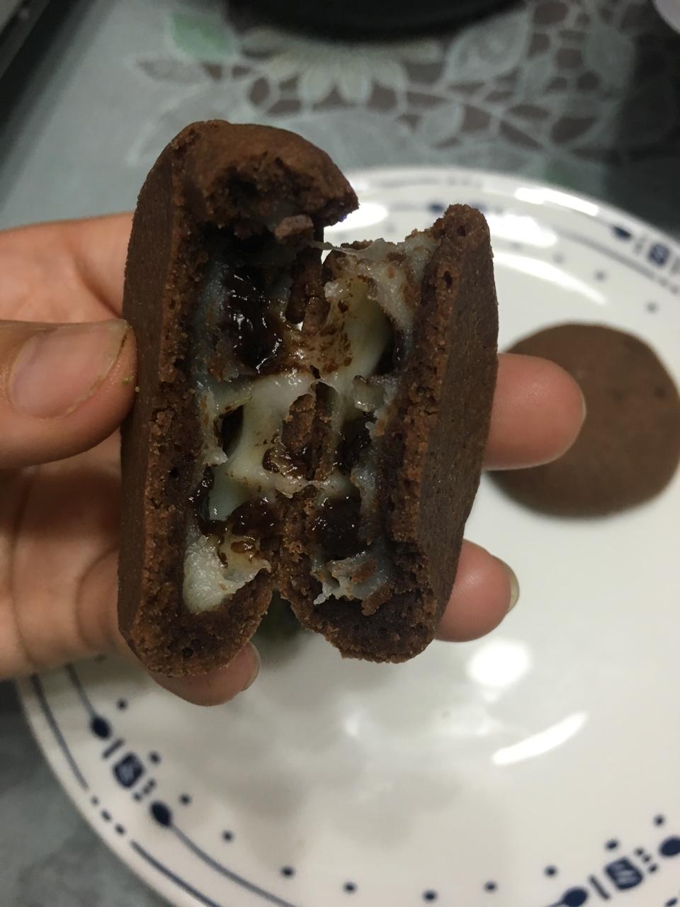 可可/抹茶麻薯夹心软曲奇