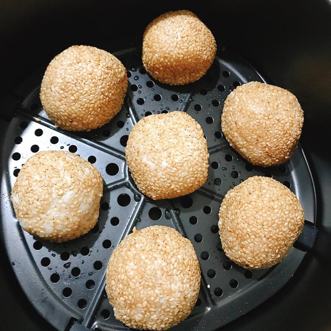 麻团-空气炸锅的做法