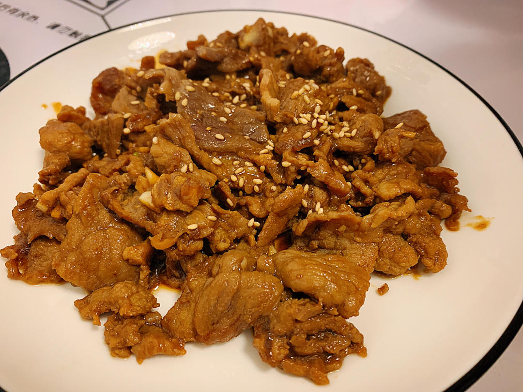 孜然牛肉（牛肉炒不老）