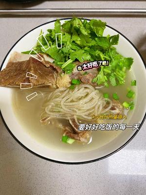 熬一锅牛大骨汤多种吃法的做法 步骤6