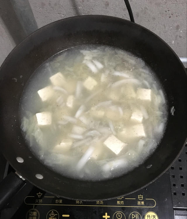 白菜炖豆腐