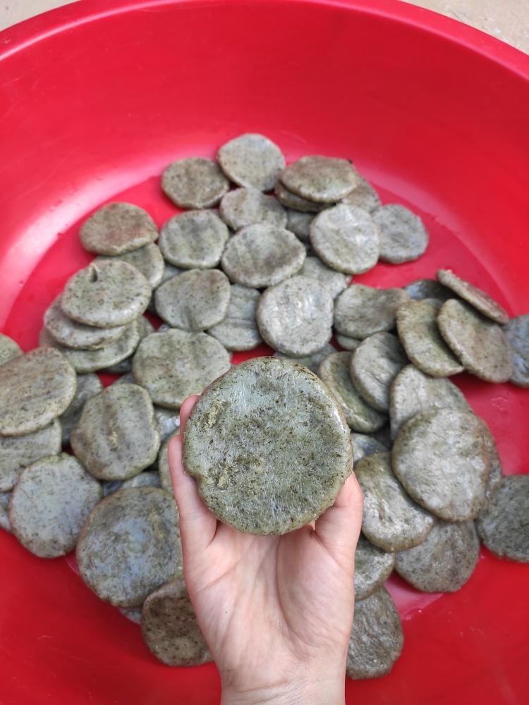 大冶蒿子粑的做法