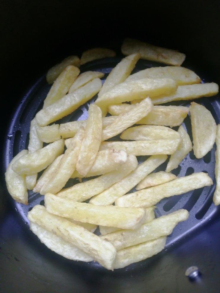 空气炸锅薯条&不用速冻版&超快手 现做现吃